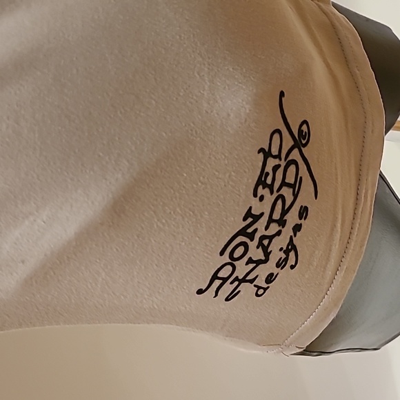 Ed hardy long logo "true" t-shirt size Medium light gray - Picture 7 of 10